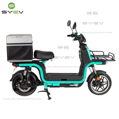 Syev 2023 Топ Продажа High Performance Electric Delivery Scooter мощный Электромотоциклах 1200 Вт Pizza Электромотоциклам EEC доставка E Bike