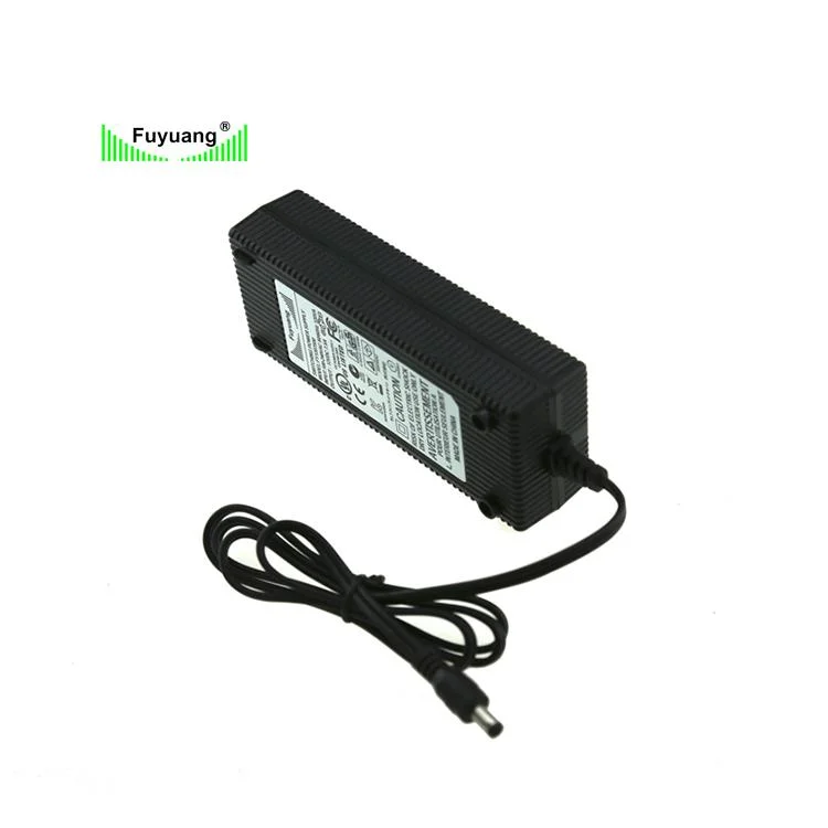 Fuyuang CE Listed Fanless 12V 24V 36V 48V Electric Scooter Bicycle Golf Cart E Bike Charger 13s 54.6V 2A Lithium Battery Charger