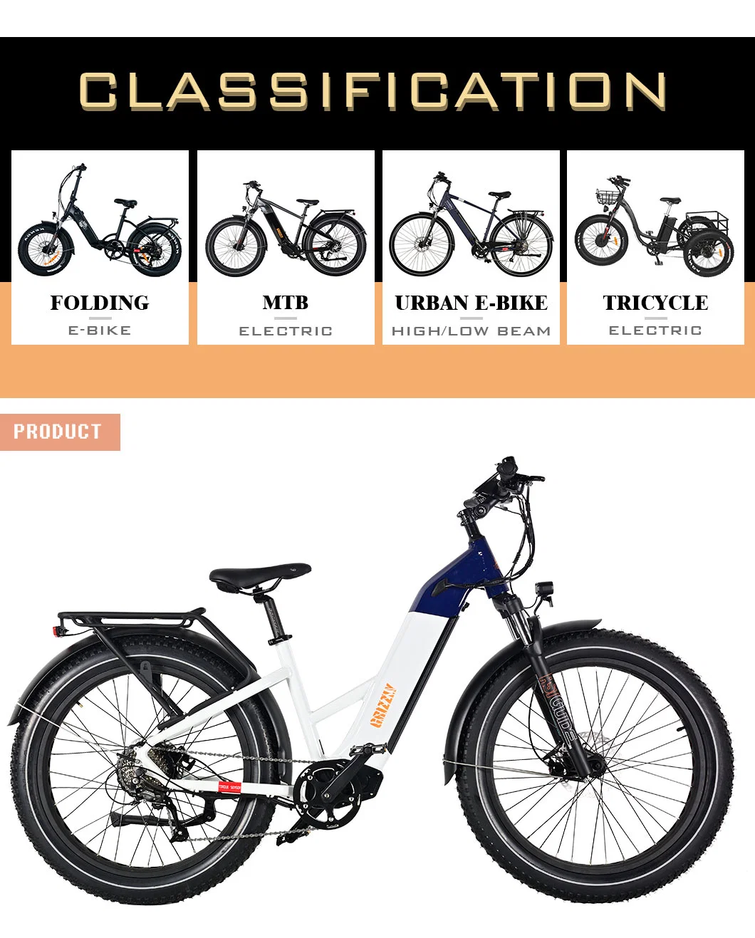 Fashion Ebike Popular Electric MTB with Removable 20ah Lithium Battery Electric Bike