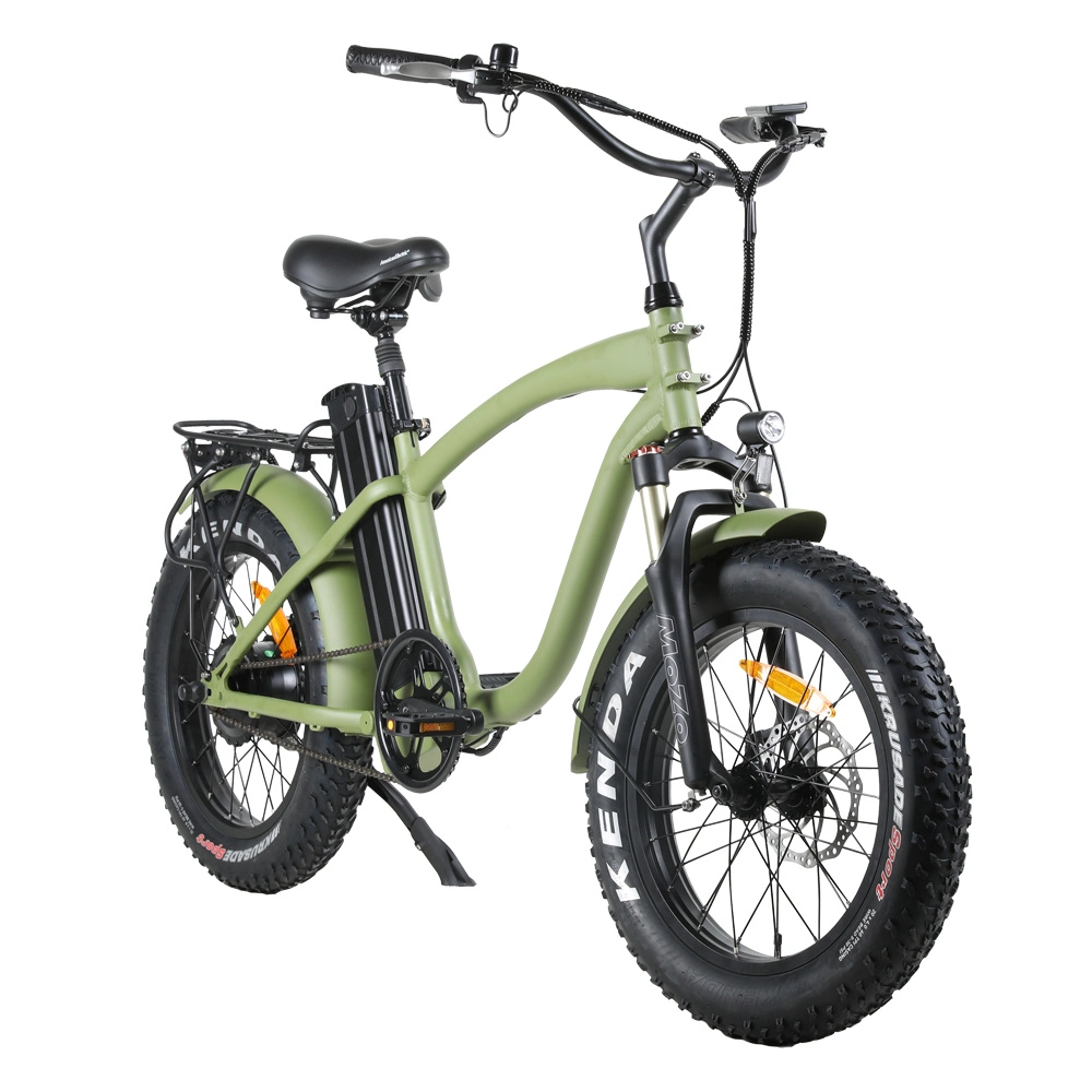 20inch Beach Cruiser Cargo Mini Ebike 500W 750W 7 Speed Electric Bike