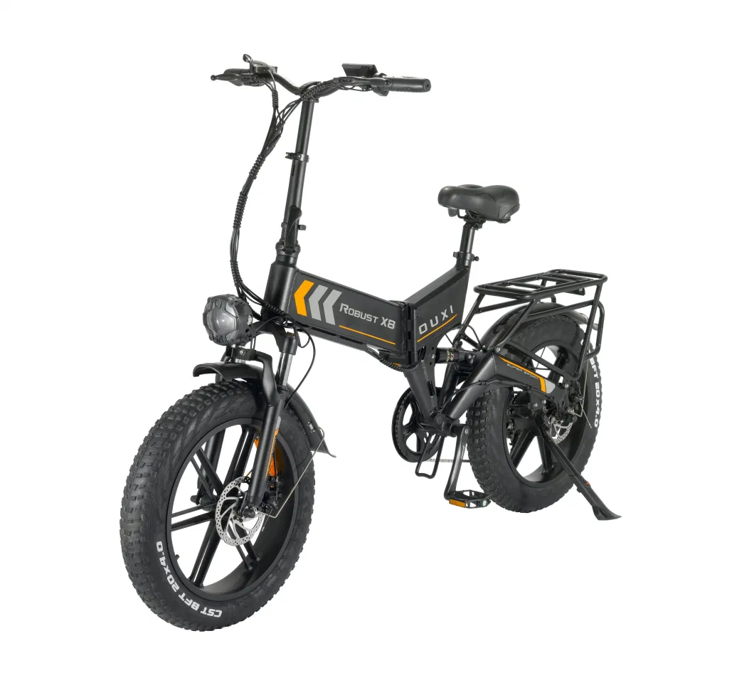 Fat Tyre Electric Bike 20&prime;&prime; Aluminum Alloy Frame Folding Ebike