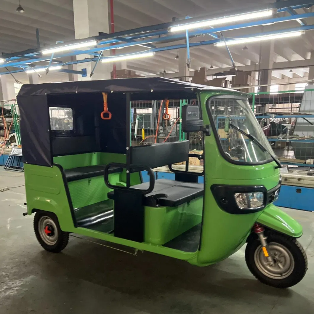 Electric Passenger Tricycle 3 Seats 5 Seats 7 Seats Rickshaw Tuk Tuk