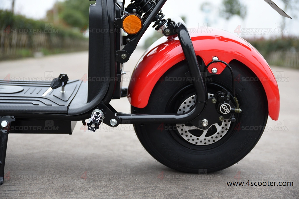 High Quality 2000W 5000W EEC Europe Road Legal Citycoco Electric Scooter Injection Molding Cycle
