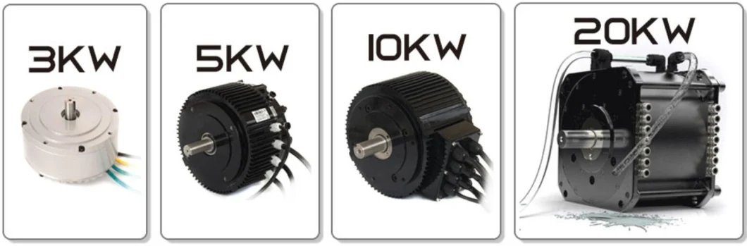 48V 5kw Electric Motorcycle Motor, Air Cooled
