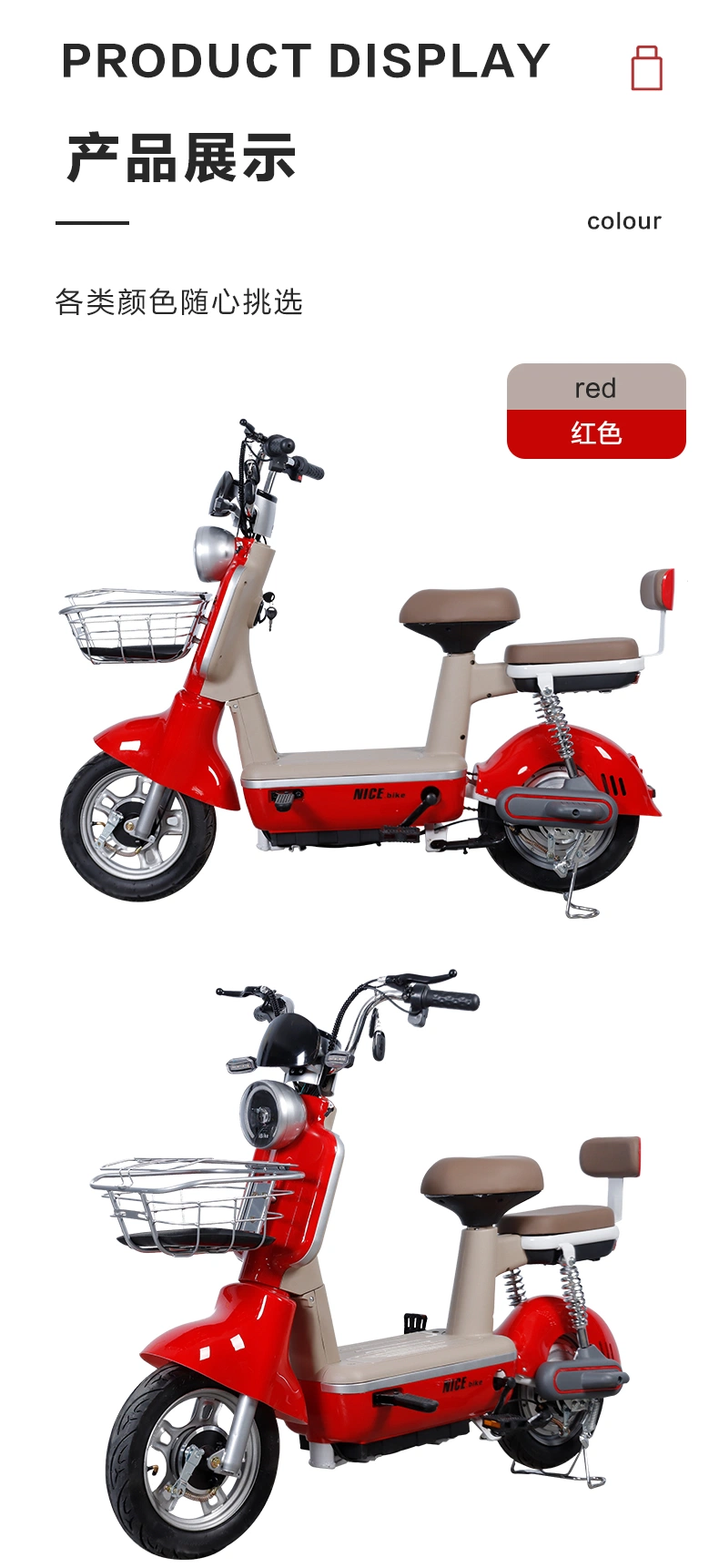 Cheap Electric Bicycles Electric Moped Electric Scooters with Pedals