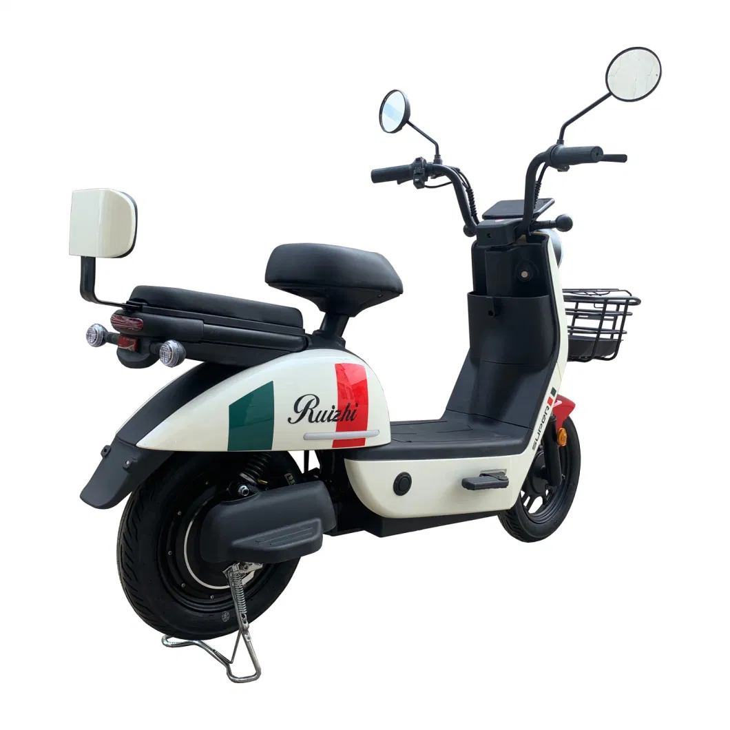 Hot EV 500W Motor Electric Scooter E- Bike with 2 Wheels/Basket