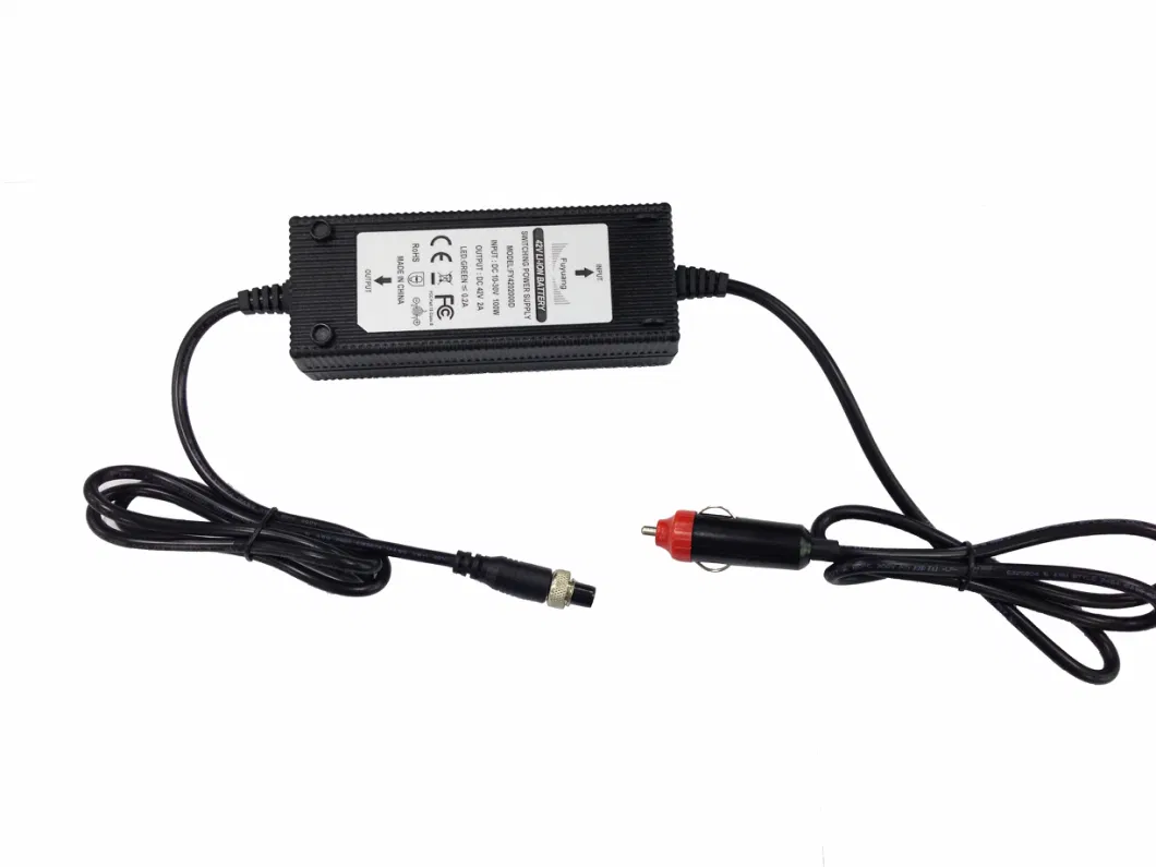 Fuyuang 14.6V 5A LiFePO4 Battery Charger for E-Scooter motorcycle E-Bike