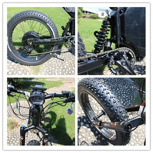 5000W New Model E Cycle 72V Fat Tire Electric Bike/Chopper E-Bicycle