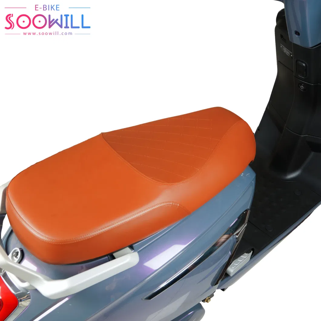 Chinese Supplier 1500W EEC Electric Fashion Scooter E-Bike E-Scooty with 72V51ah Lithium Battery Wsp