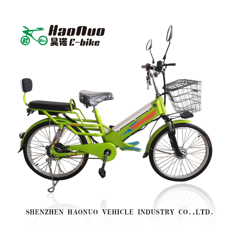 24 Inch 48V 500watt Gear Motor Chinese Cities Electric Bicycle for Sale