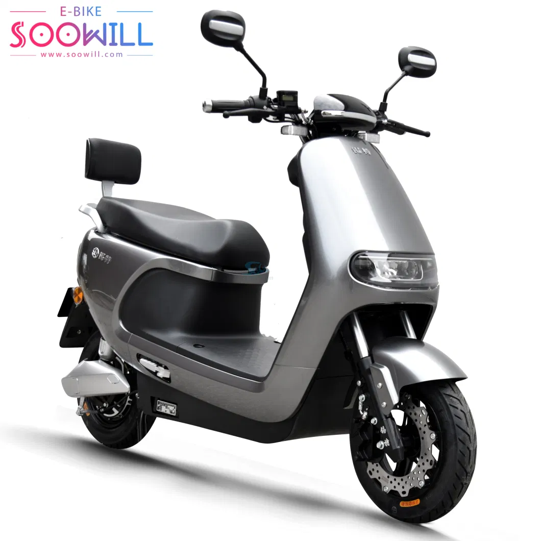 Chinese Supplier 1500W EEC Electric Fashion Scooter E-Bike E-Scooty with 72V51ah Lithium Battery Wsp