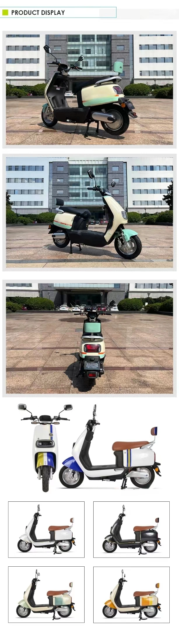 New China Factory Sale Superior Quality 500W Electric Bike Scooter off Road with Pedal