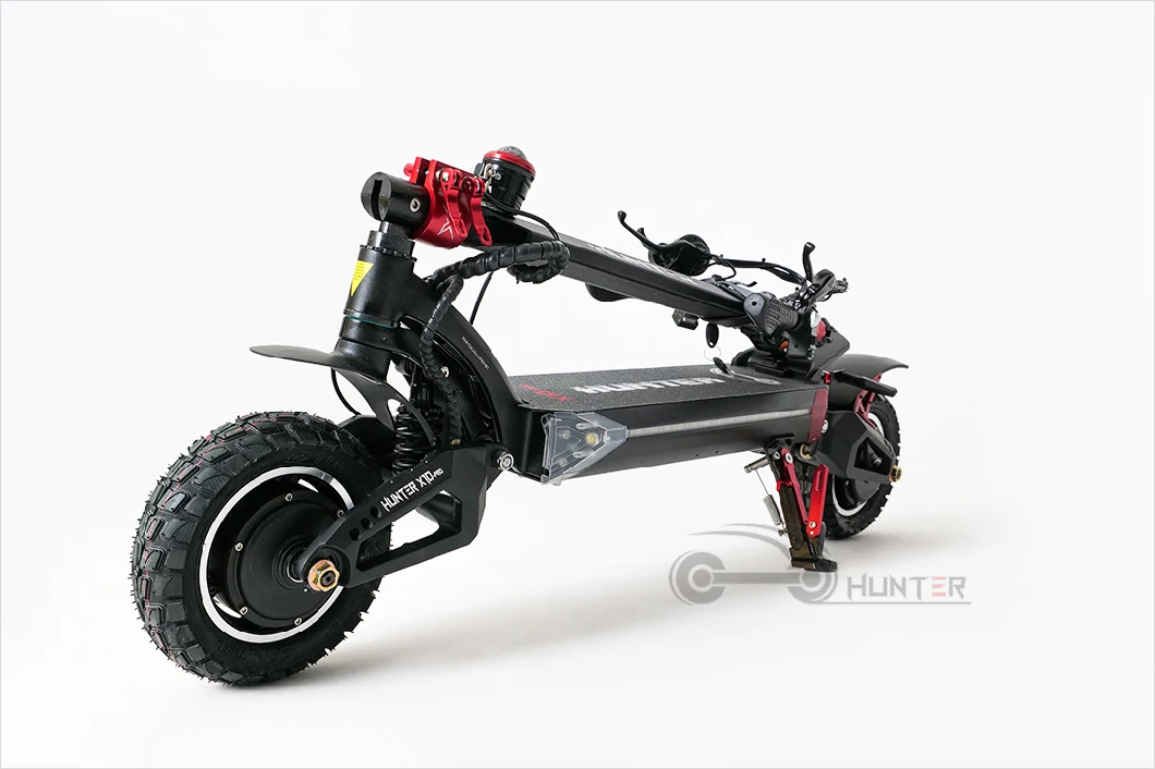 60V Dual Motor off Road Electric Scooter 2400W Folding E Scooter Mobility Scooter Electric Motorbike