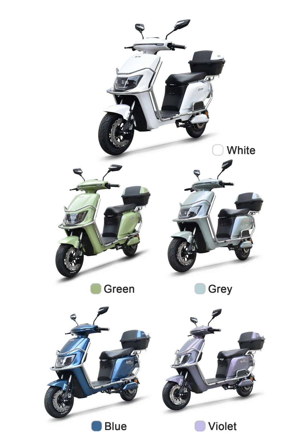 Factory Sale Bikes Two Wheeler Enclosed Bicycle Electric Bike with Factory Prices 1200W Brush-Less DC Motor Electric Motorcycle