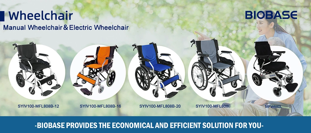 Biobase China Electric Wheelchair Mobile APP Control High-Quality Wheelchair