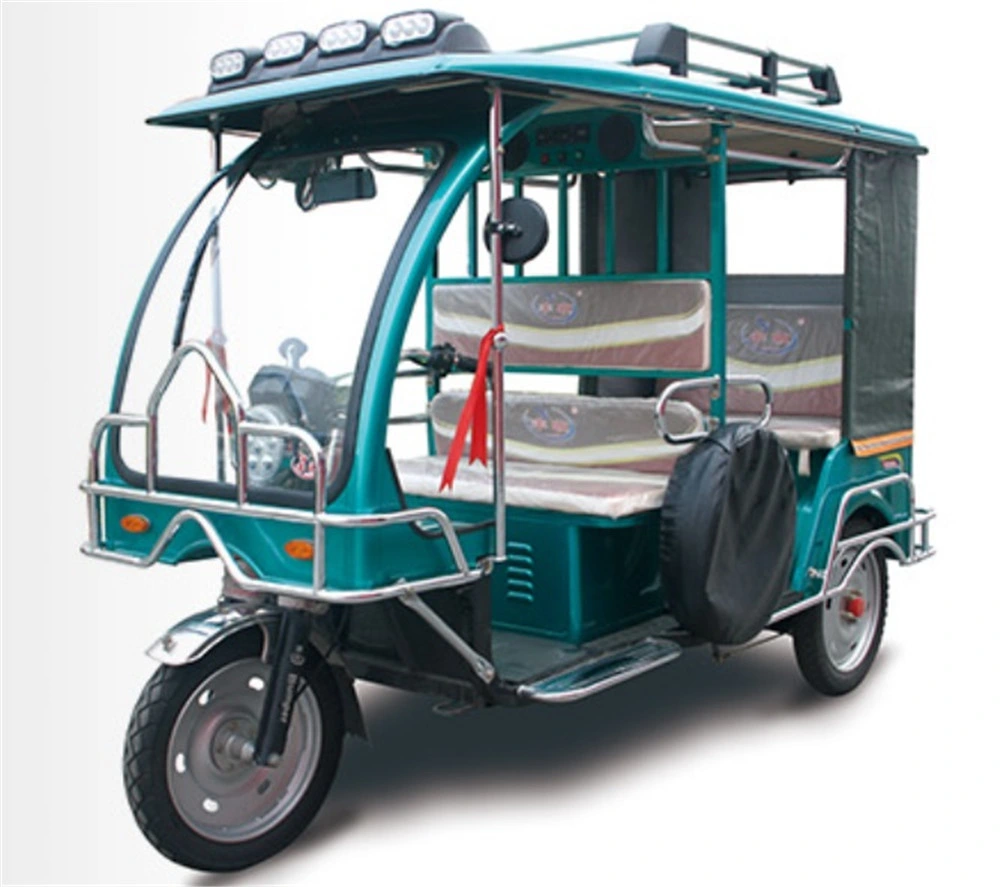 Motorized Auto Rickshaw Three Wheel Electric Tricycles