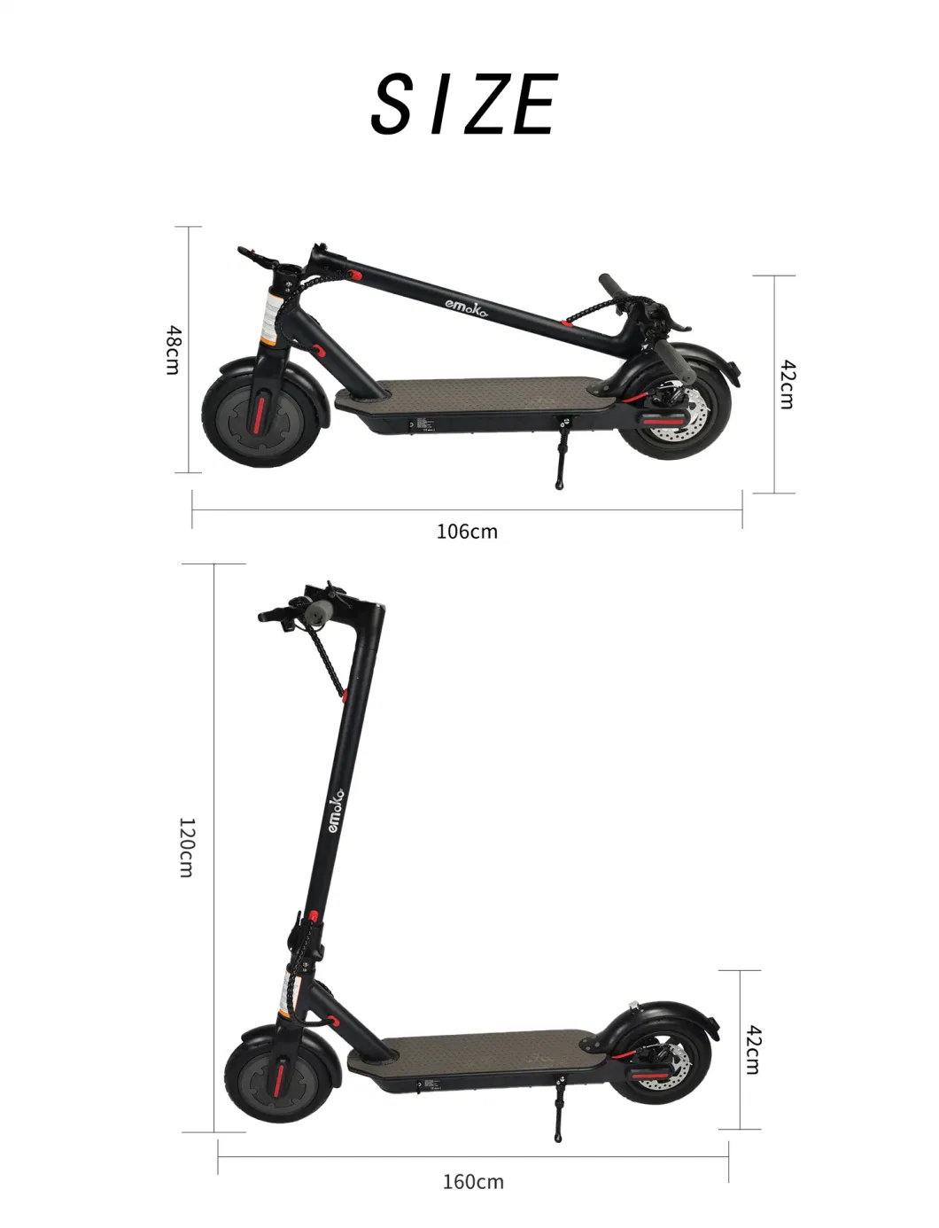 Aluminum Frame Mini Foldable Private Label Electric Scooter