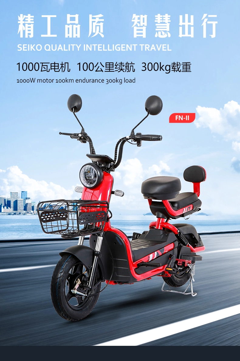 350W Powerful Central Motor with Scooter Large Capacity 60V/72V 10ah Lithium Battery Electric Motorcycle Dirt Bike Moped Racing Motorcycle Moped Scooter
