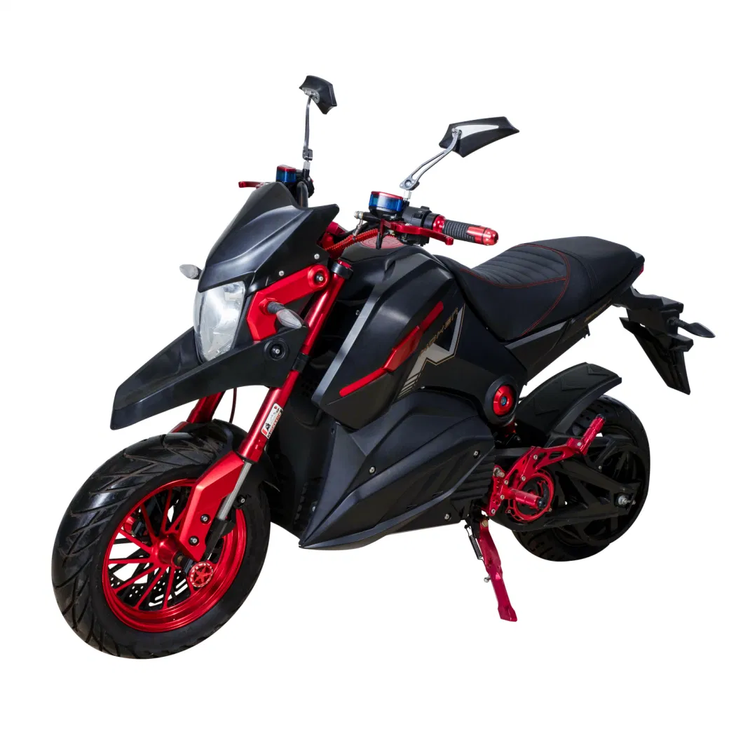 Powerful Electric Motorcycle Hot Sale F 110/70-17inch, R 140/70-17inch Tubeless Fat Tire Adult Big Two Wheels 17 Inch Motorcycles Electric Scooters
