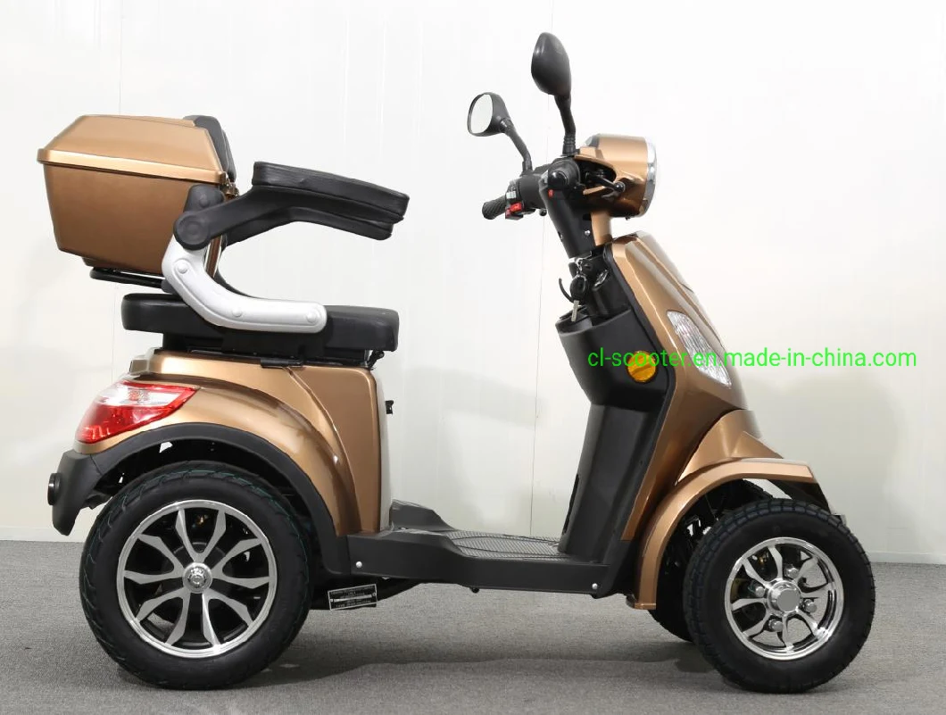 4wheels Electric Mobility Scooter EEC Approval for Adults Handicapped Scooter 1000W Max Speed at 25km/H