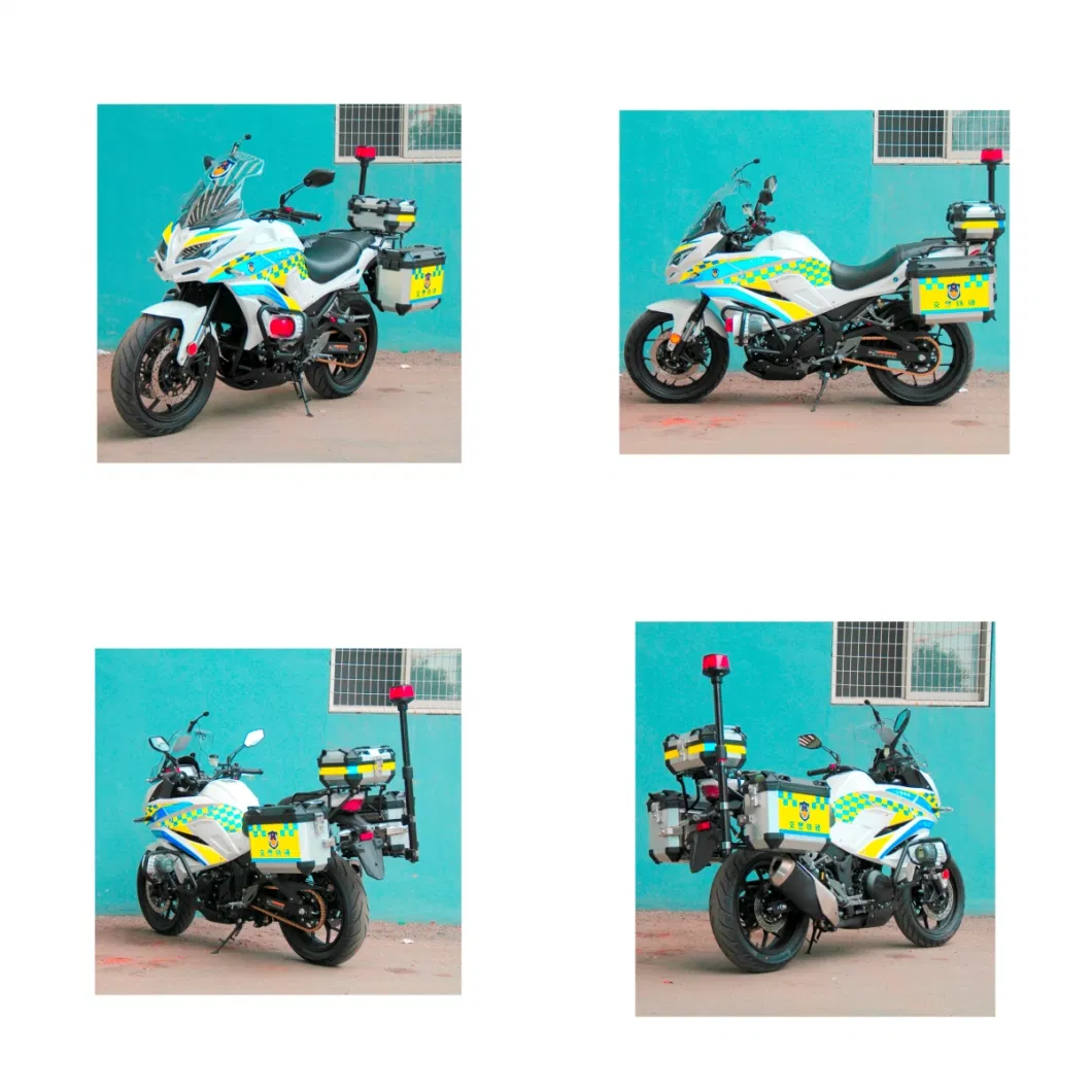 China Factory Vehicle Cool Design Adult Powerful Motorcycle, Gt255 Sports/Racing Street Bike, Policia Motorbike with 250cc Engine