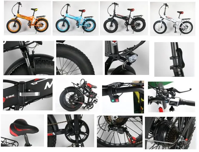 Chinese Electric Bicycle New Product Fat Tire E Bike Bicycles
