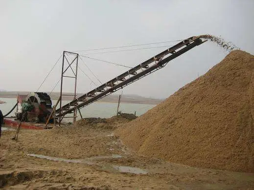 Wheel Bucket Sand Washing Machine Wear Resistant Material Quartz Sand Dressing Plant