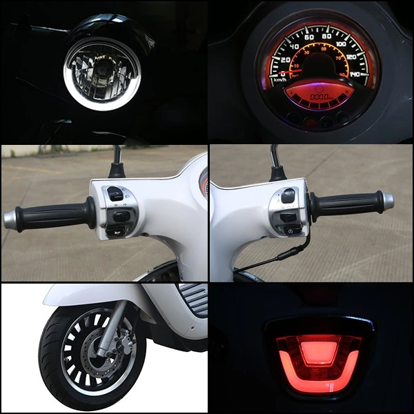 Electric Scooter User Can Lift Lithium Battery, Which Is Easier to Charge and Change. It Has Imported Battery Core and Long Service Cycle