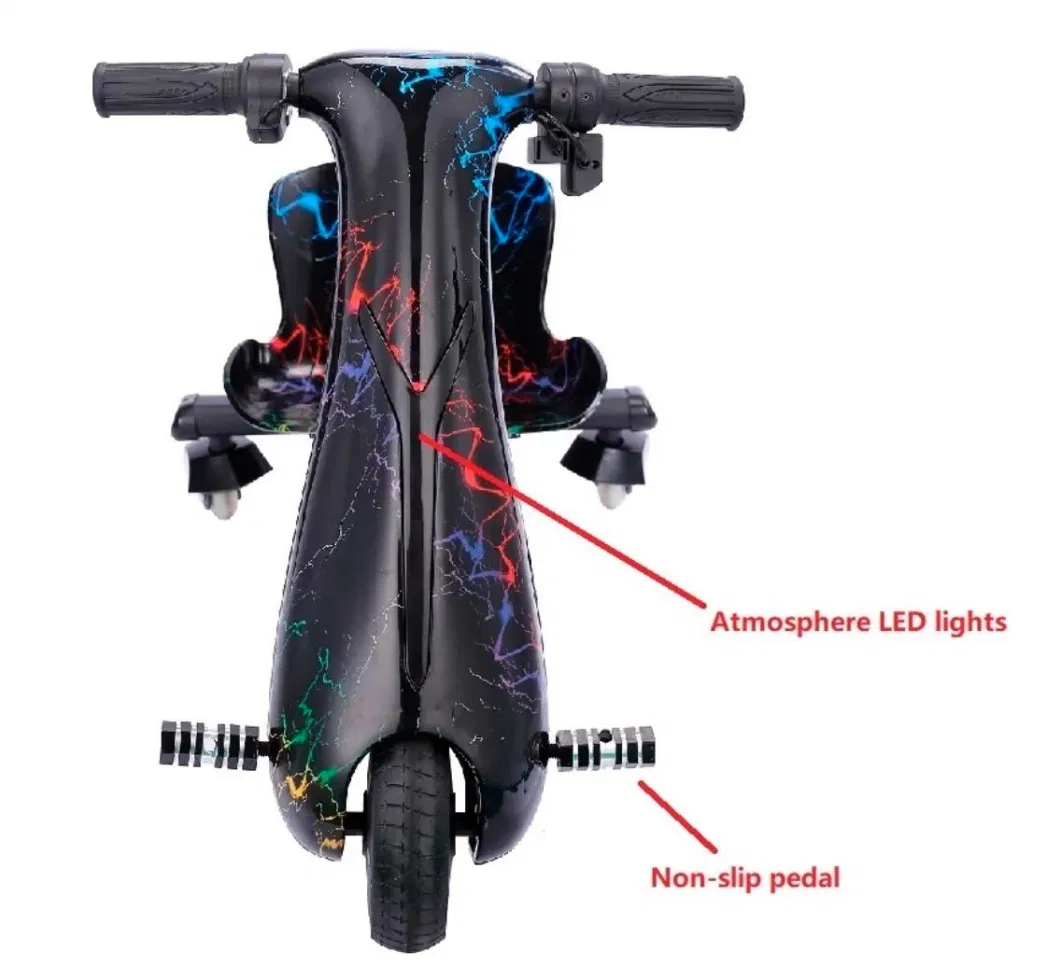 Electric Kids Bike 3 Wheel Drift Scooter Baby Trike Drift Trike for Sale