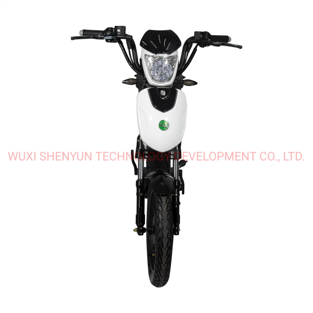 Syev 48V 800W 2 Wheel Electric Scooter Moped with Pedals Assistance Electric Bike Electric Bicycle E-Bike E-Scooter E-Bicycle