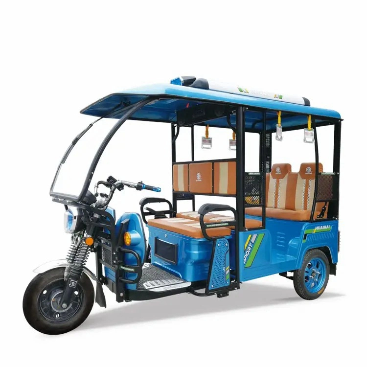 Bajaj Electric Three Wheel Passenger Tricycle Auto E Rickshaw Tuk Tuk Motor Taxi