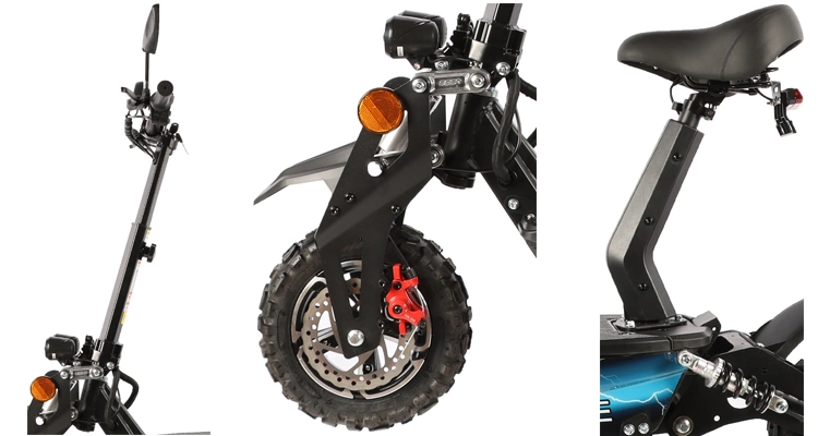 Winger Bug Lite off Road 48V 12ah Electric Scooter with 1600W Hub Motor