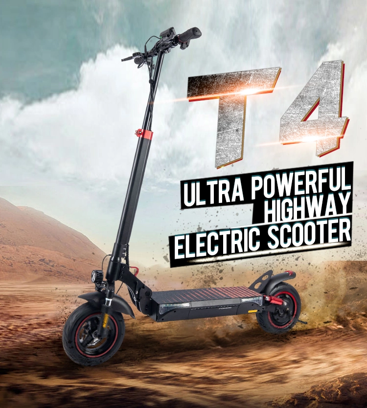 2023 New off Road 48V Big Battery Folding Kick E Scooter Portable Electric Scooter with Absorber