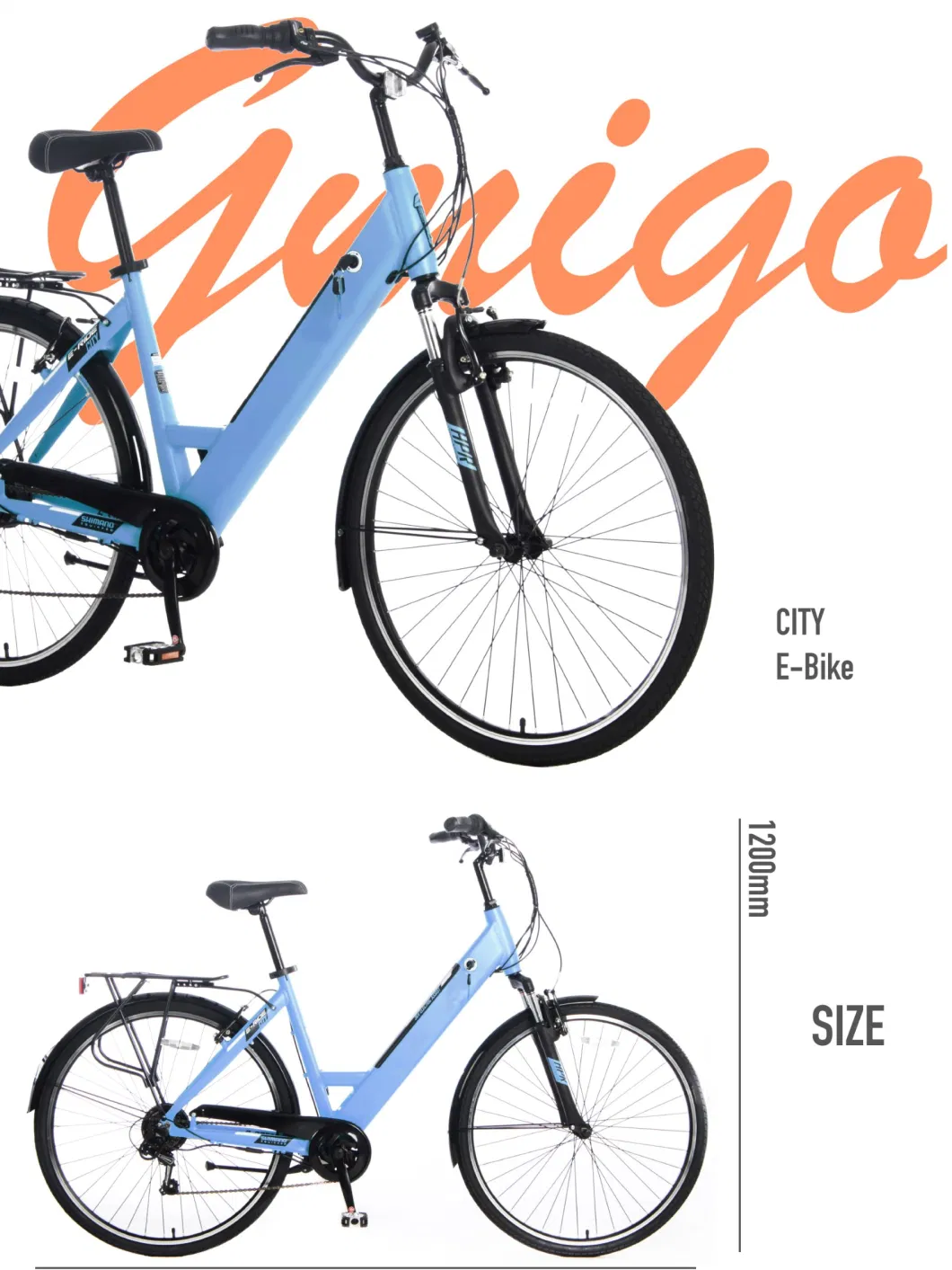 Popular 28inch Alloy Electric Urban Bike City Cycle