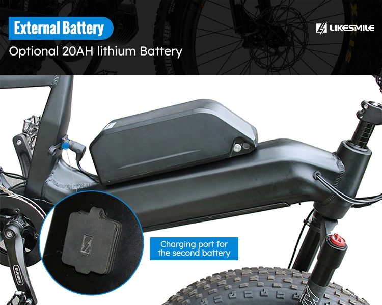 Exclusive Factory Direct Sale: Electric Mountain Bike with 48V 1000W 30ah Specs and Full Suspension