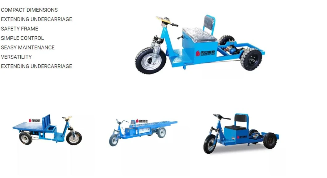 Bricks Making Plant Used High Capacity Electric Tricycle for Bricks Loading &amp; Transportation