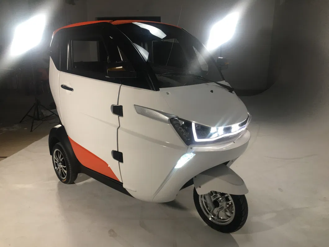 New Arrived 1500W Motor L6e Approval Enclosed Electric Tricycle for Eldly