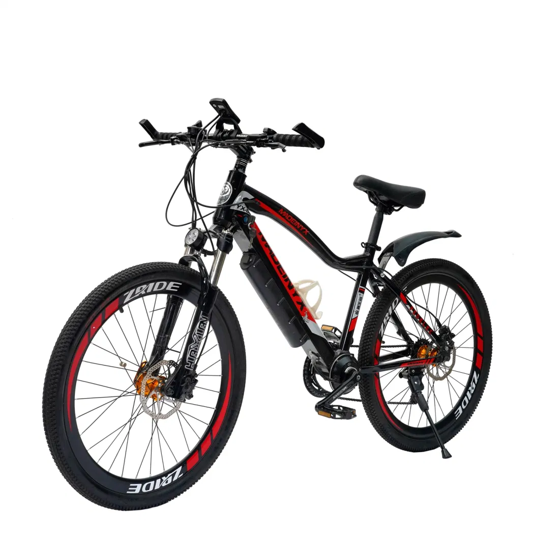 Newest Model Cheap Price 36V 350W 26inch 21 Speed Rear Motor Torque Mountain Electric Bicycle