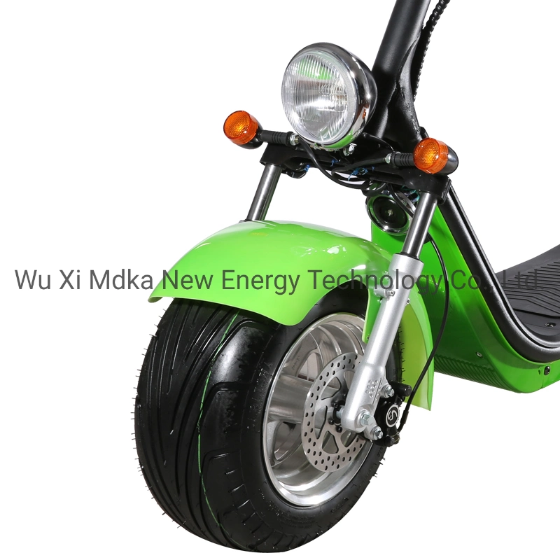 Now Removable and Double Batteries 2000W Long Mileage Eledctric 2 Wheel Fat Tire Electric Scooter Motor Bike