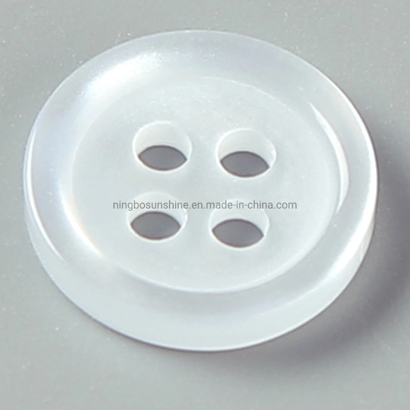Custom Resin 4-Hole Shirt Button