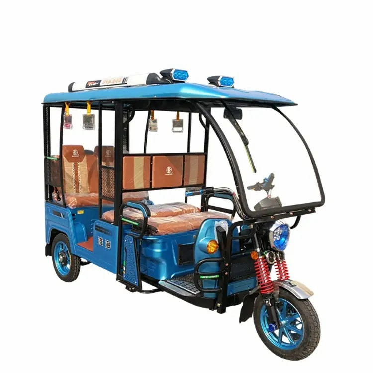 Bajaj Electric Three Wheel Passenger Tricycle Auto E Rickshaw Tuk Tuk Motor Taxi