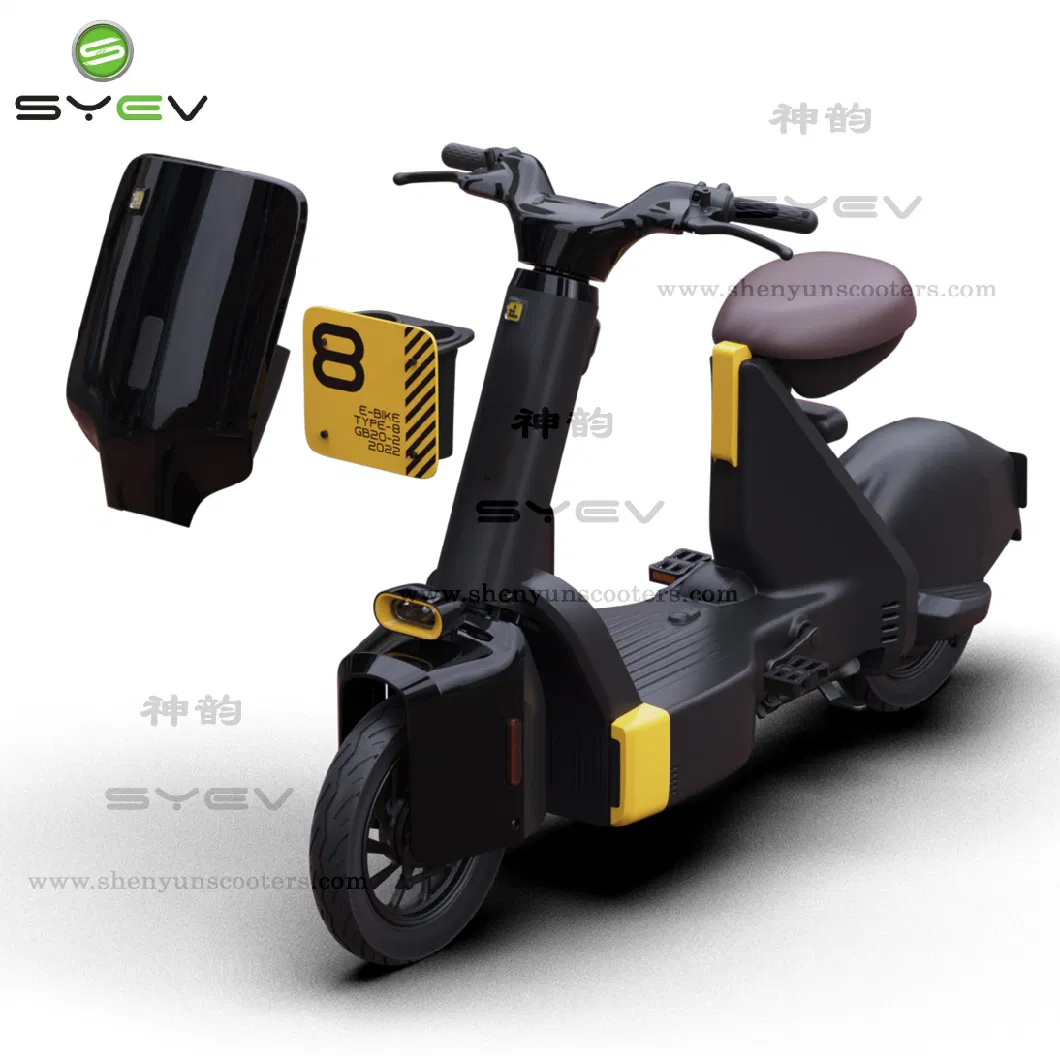 Syev Chinese Factory Price Lithium Rechargeable Battery Bicycle E Moped Electric Scooters for Adults