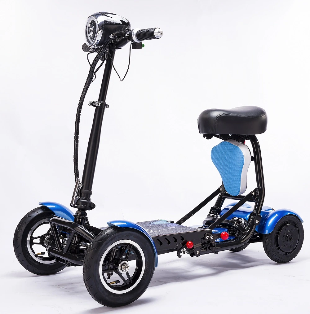 UK Europe 500W Double Seat Mobility Electric Scooter with Pedals