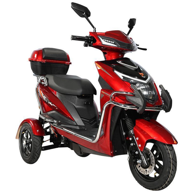 Three Wheel Scooters Disability with Padals for Adults/Elderly Hot Sell Electric Tricycle