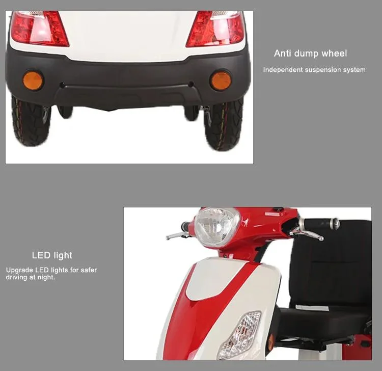 China Adult 3 Wheel Mobility Scooter Passenger Vehicle Adults 3-Wheel Motorcycle Adult Electric Scooter Trike