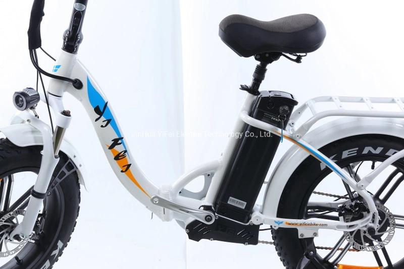 2021 New Design Lady Frame Women Electric Bike E-Bike Fat Tire Electric Bicycle Factory