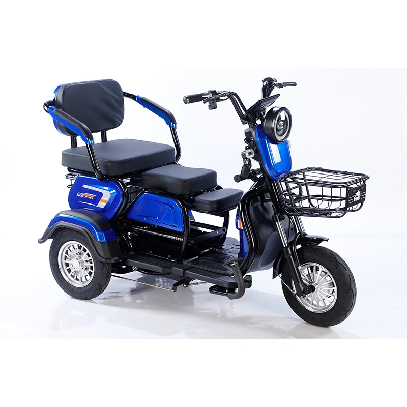 Sightseeing Electric Tricycle Trike with Windshield Wiper Adult Recreational Electric Car