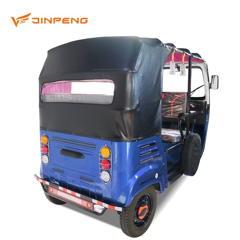 Jinpeng Three Wheeler Electric Tricyclechassis Auto Rickshaw for Taxi