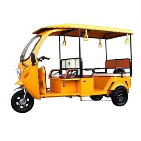 Bajaj Electric Three Wheel Passenger Tricycle Auto E Rickshaw Tuk Tuk Motor Taxi