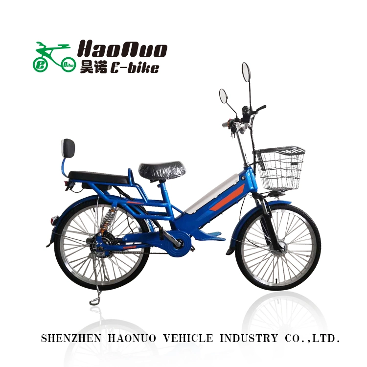 24 Inch 48V 500watt Gear Motor Chinese Cities Electric Bicycle for Sale